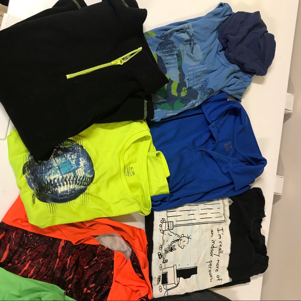 Mixed Lot Of Boys Shirts